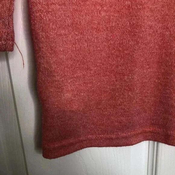 Old Navy Peach Shirt 3/4 Length  Sleeves Size XS - Picture 15 of 16